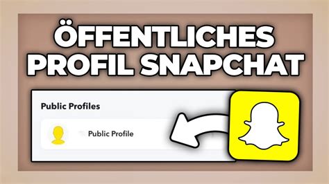 Öffentliches Profil erstellen – Snapchat Support